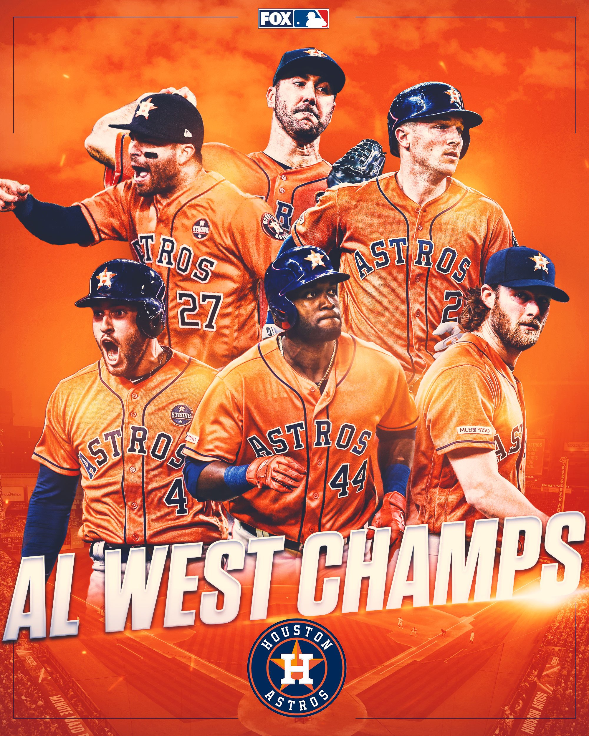 FOX Sports: MLB on X: BACK-TO-BACK-TO-BACK! The @astros are champions of  the AL West for the 3rd year in a row!  / X