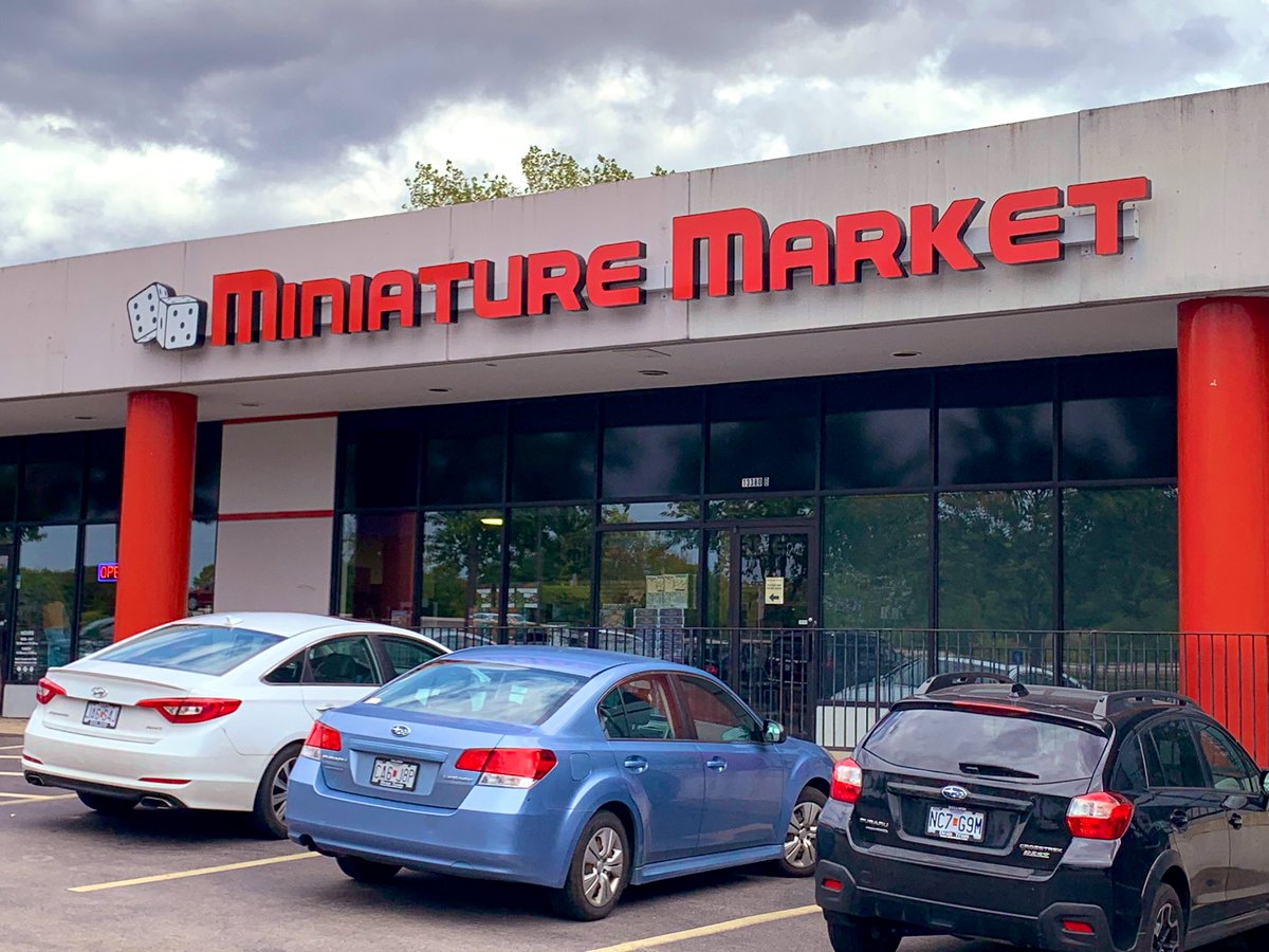 Beyond1stLevel's tweet photo. Couldn’t visit St. Louis without a visit to the Miniature Market! They had so many awesome games and minis!          

#StL #miniaturemarket #dnd #dndminis #dnd5e #miniaturepainting #dndpodcast #dndstore #stlouis #missouri #gamingstore #rpg #ttprg #dice #minis https://t.co/usI8GGLmS6