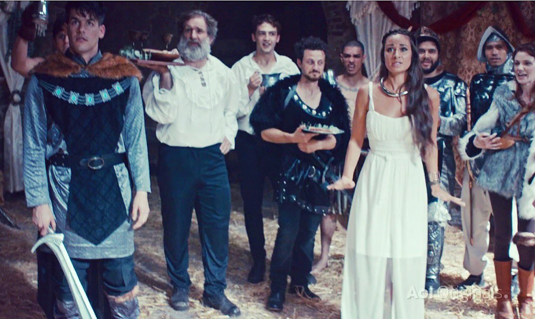 Aly_Mang's tweet photo. Rooting for #GameOfThrones tonight #Emmys2019 — Although I’ll always be partial to our “Modern Thrones” version 🖤⚔️ Whos watching? #MakingASceneWithJamesFranco
#VirginPrincess #GOT #TheRedWedding https://t.co/D0wTgetpac