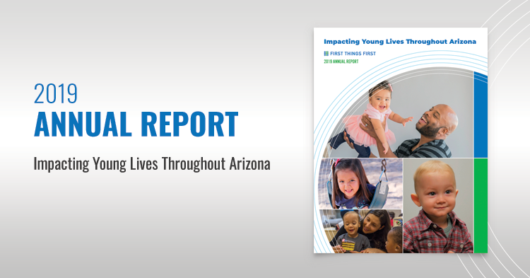 AZFTF's tweet image. Impacting Young Lives Throughout Arizona is FTF’s annual report for 2019. It is full of information about the impact of #earlychildhood investments. #FTFannualreport: bit.ly/2lXoOxq