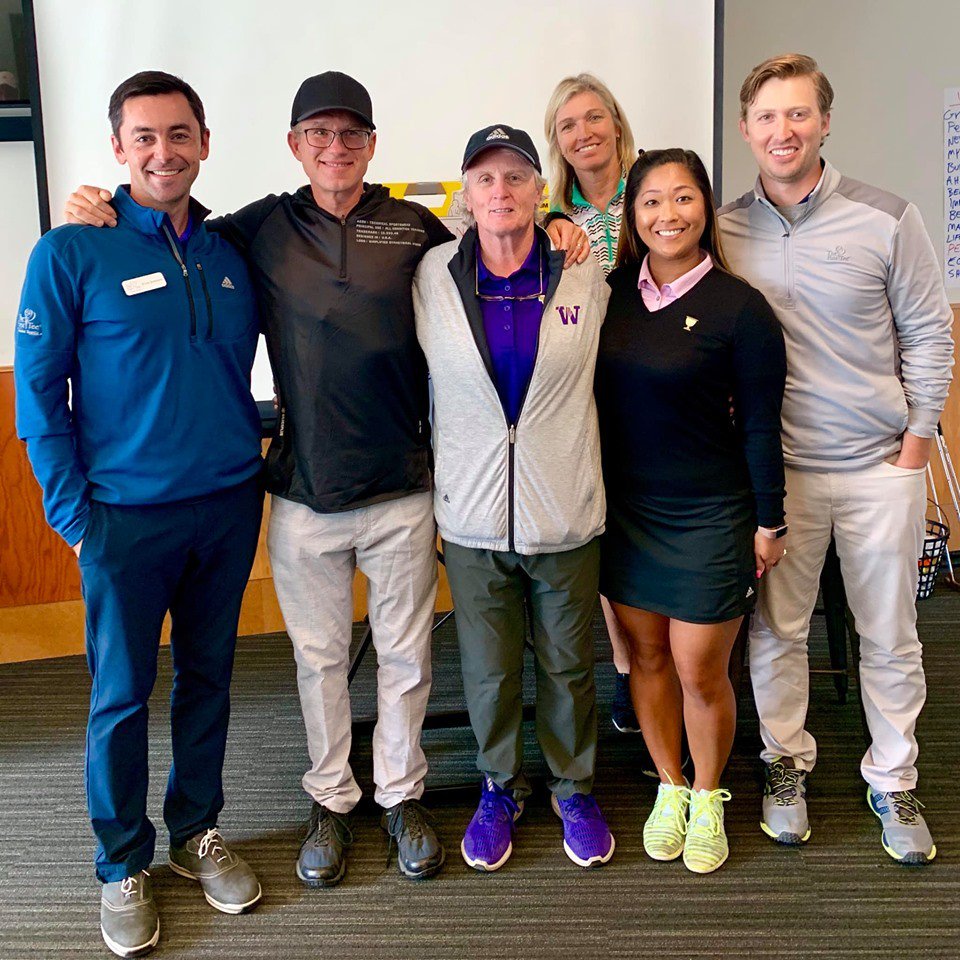 firstteeseattle's tweet image. It was an honor to host @thefirsttee Level III Coach Training! 

Thank you to all who attended and to Mr. David Elaimy (@beyondpargolf), Coach Mary Lou Mulflur of @UW_WGolf, and our excellent Eagle and Ace members for joining to support us! #morethanagame #continiouslearning