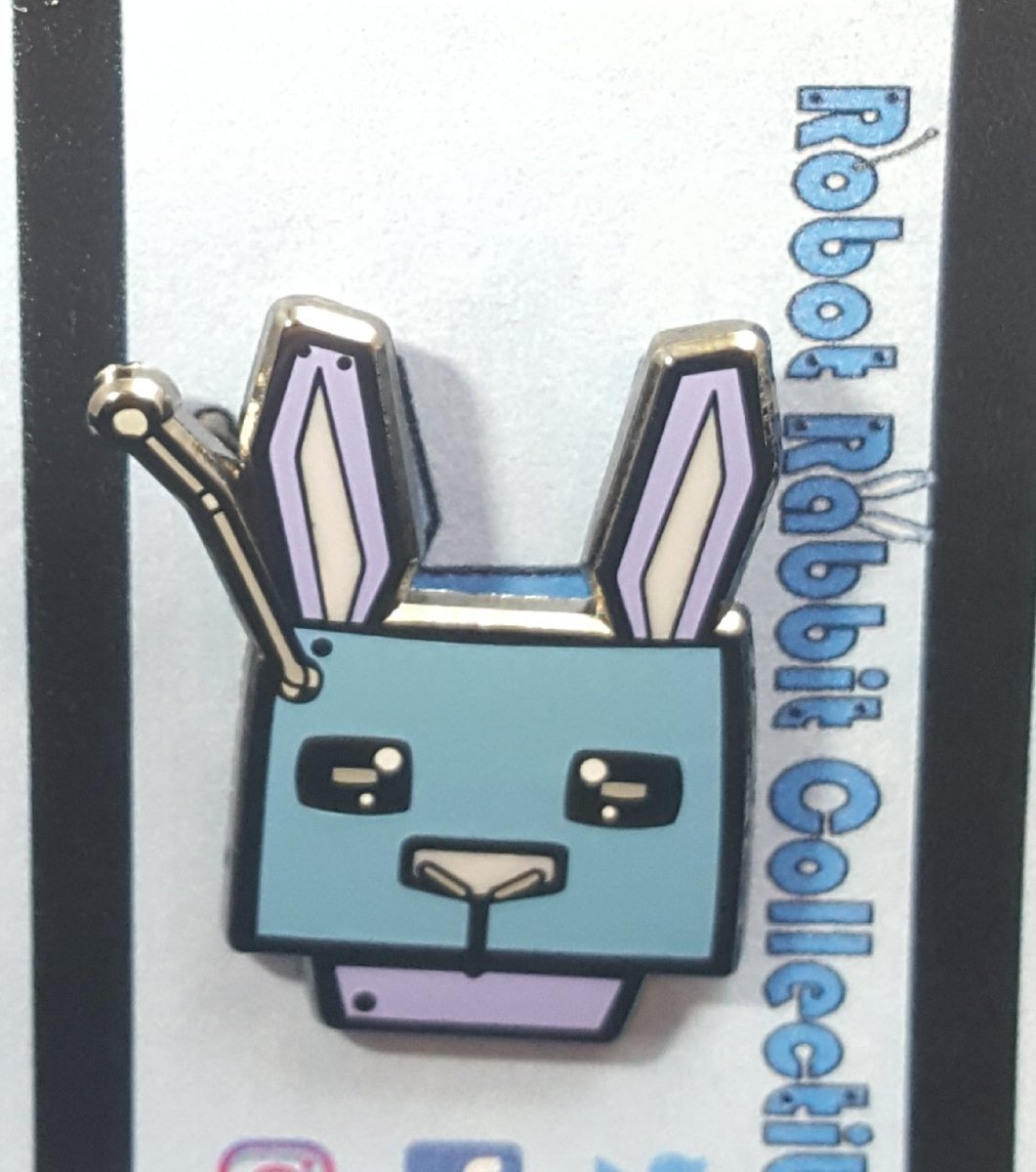 rabbitcollect's tweet image. I can&apos;t believe how many likes my Instagram post about the Robot Rabbit pin has gotten! 333 likes and counting! Thank you for all the love! #robotrabbit