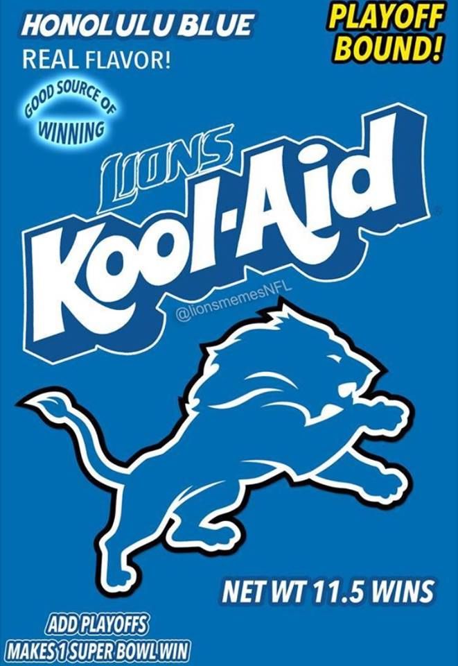 HistoryLivesDet's tweet photo. Y'all know I'm boycotting the NFL but I still got love for my suffering Lions fans. lol #JimJonesStyle https://t.co/EV2Gvc3cjp