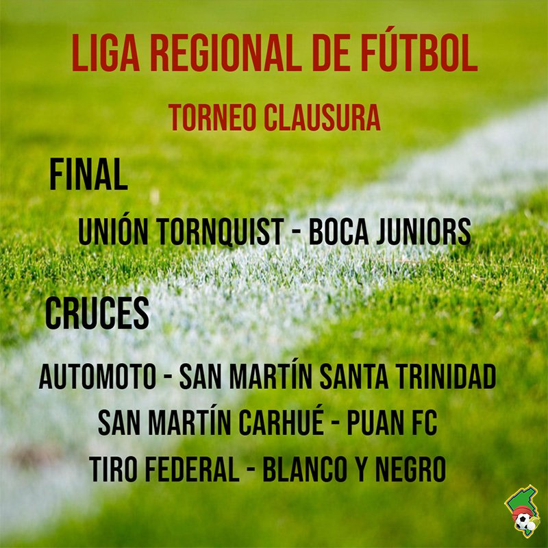 #Fútbol #LRF Se jugaron las #Semifinales y comenzaron los #Cruces del Torneo Clausura ⚽️