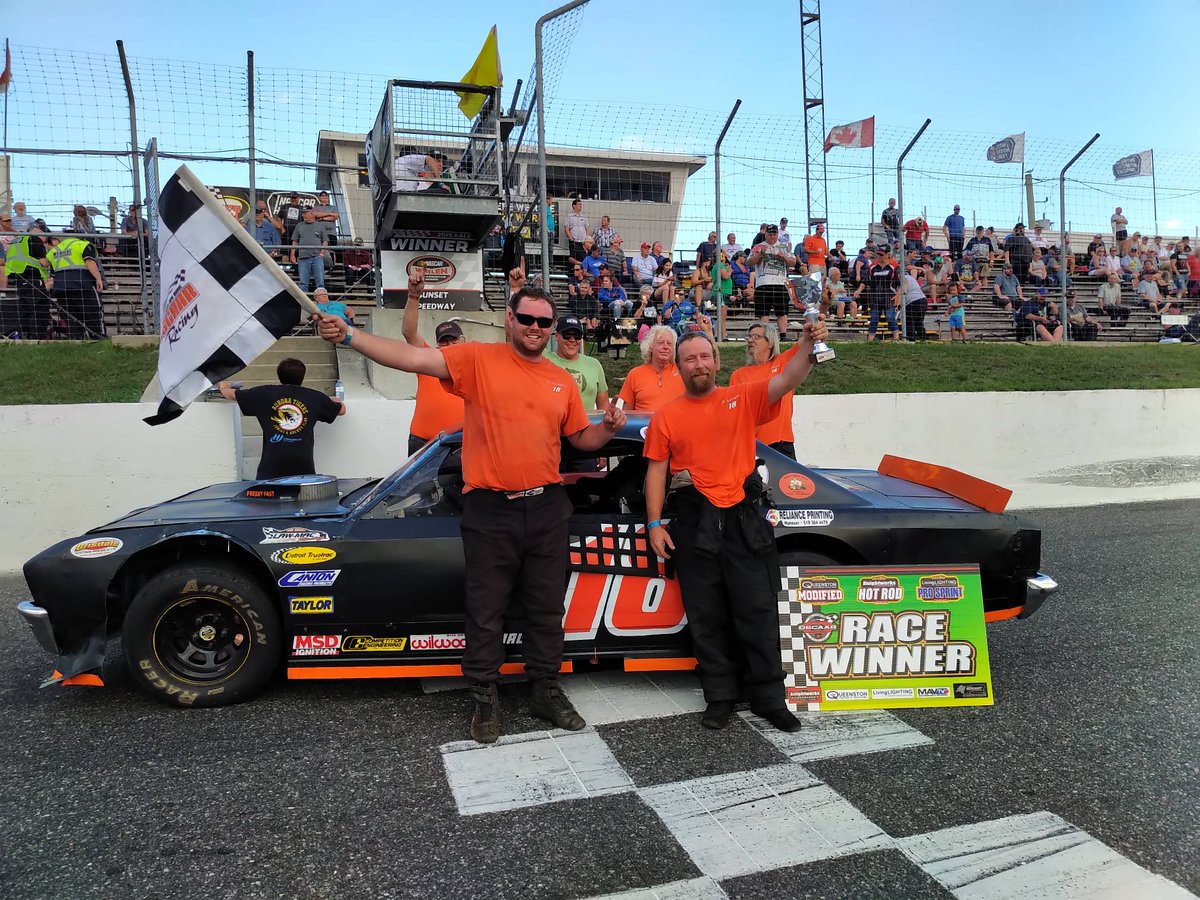 Sunset_Speedway's tweet image. Billy Aldersen Jr. Is your OSCAAR Hot Rod feature winner!! Jerry Broom comes home 2nd, Tyler Hawn 3rd.
