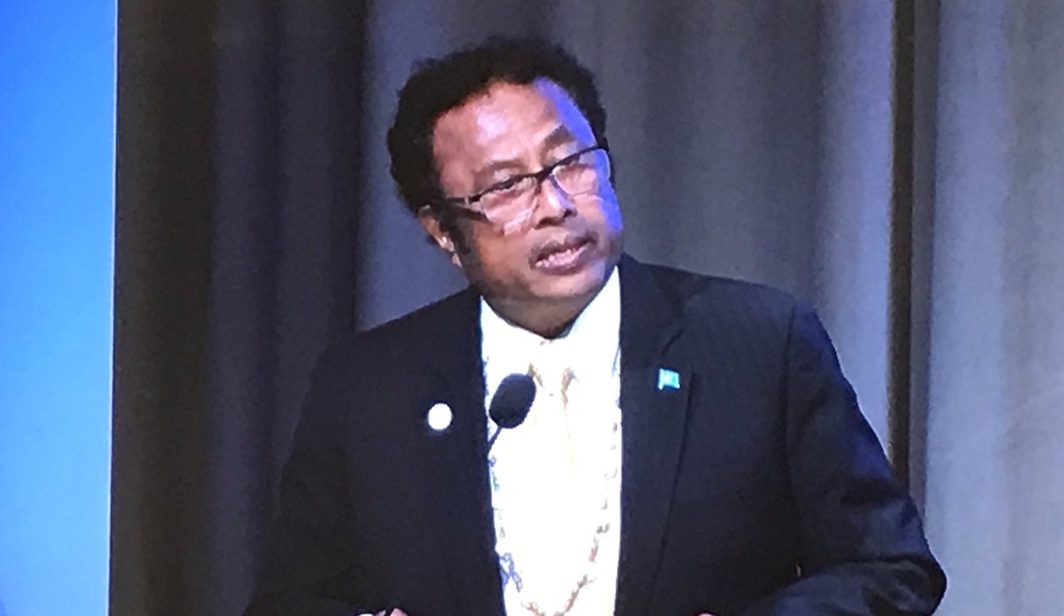 Jim (@jimwalker99) on Twitter photo Palau President <a href="/TommyRemengesau/">Tommy Remengesau, Jr</a> - Palau will hit 45% renewable energy generation by 2025. “Palau is moving rapidly. Partnerships have been vital at every step of our journey” #EnergyAction Palau President <a href="/TommyRemengesau/">Tommy Remengesau, Jr</a> - Palau will hit 45% renewable energy generation by 2025. “Palau is moving rapidly. Partnerships have been vital at every step of our journey” #EnergyAction