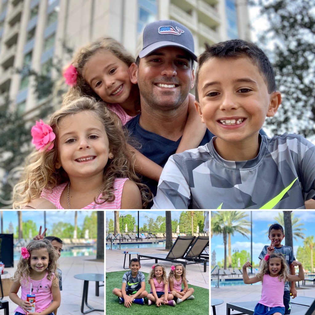 jason_romano7's tweet photo. Great weekend in Orlando supporting the David Maus Foundation Golf Tournament. We missed mommy in the pics! 
@ellen_romano79 https://t.co/0yc3xmDggj