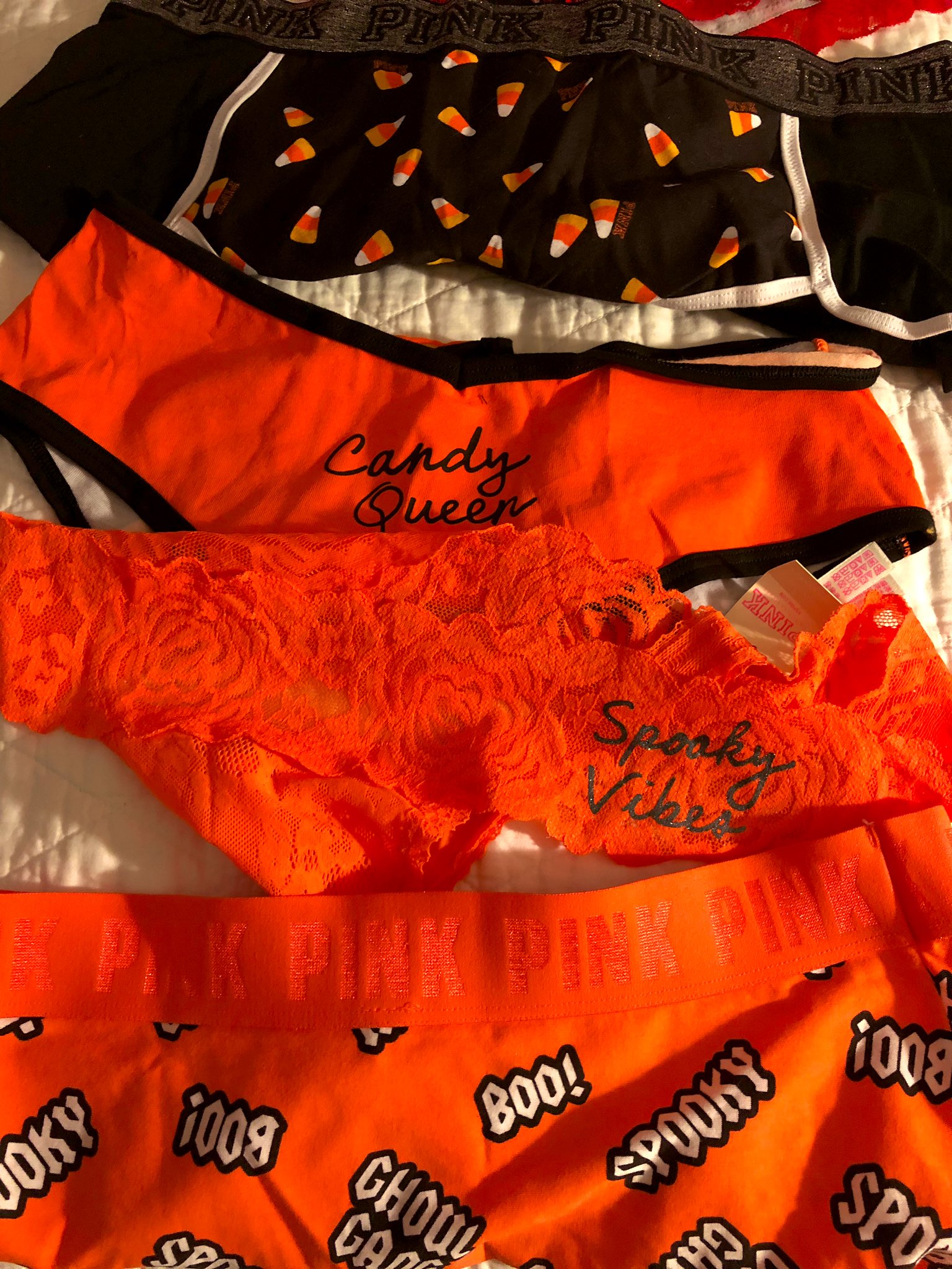 🎃👻 on X: Halloween underwear at Victoria secret for $4 🎃👻   / X