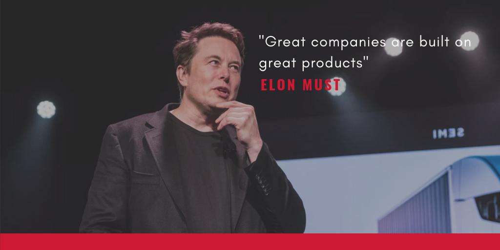 TheWebNinjas's tweet photo. Got the Monday blues, here's a bit of motivation to start your week from Elon Musk.
#entrepreneur #ecommerce #b2b #b2c #bethefuture https://t.co/DWs09cbiGL