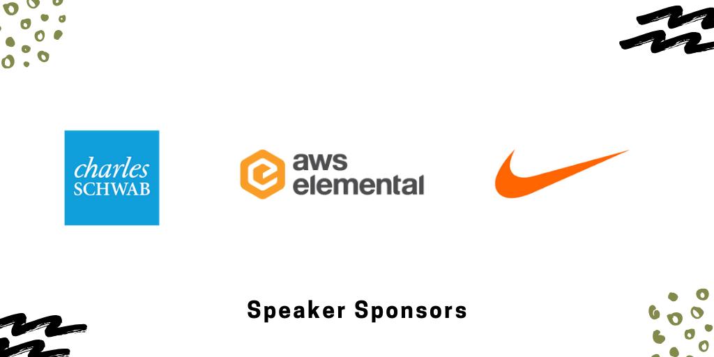We can't say thanks enough to our sponsors! They help make the Portland Creative Conference possible & exciting - ensuring that the smartest creatives can share their experiences with you!

@CharlesSchwab @awscloud @Nike  #Cre8con2019 #PortlandCreativeConference