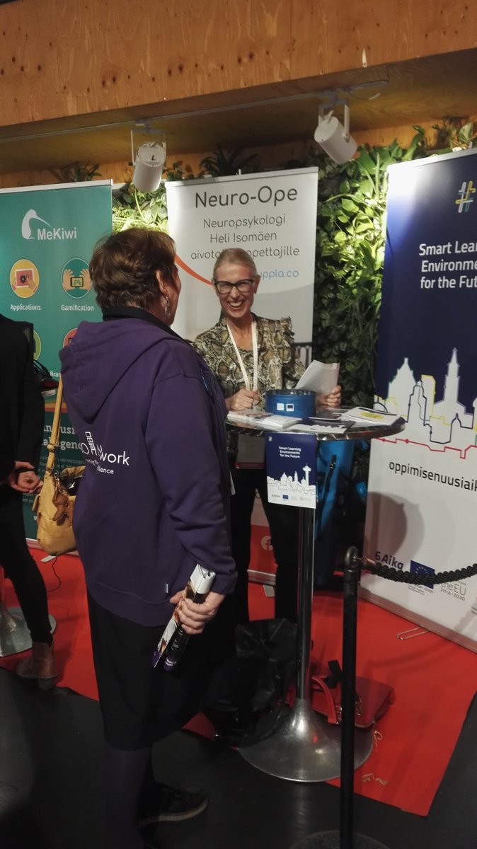 JohannaK_M's tweet photo. Huippua olla taas tänä vuonna mukana @Dare_ToLearn tapahtumassa Vanhemmuus käsissäsi ja @NeuroOpe palveluita esittelemässä @Tamperekaupunki 6aika hankkeen alla Korjaamolla, saatiin hyvät keskustelut #vanhemmuus #aivotiede #opettajat #cuppla #nuoret https://t.co/wSMotN3DLk
