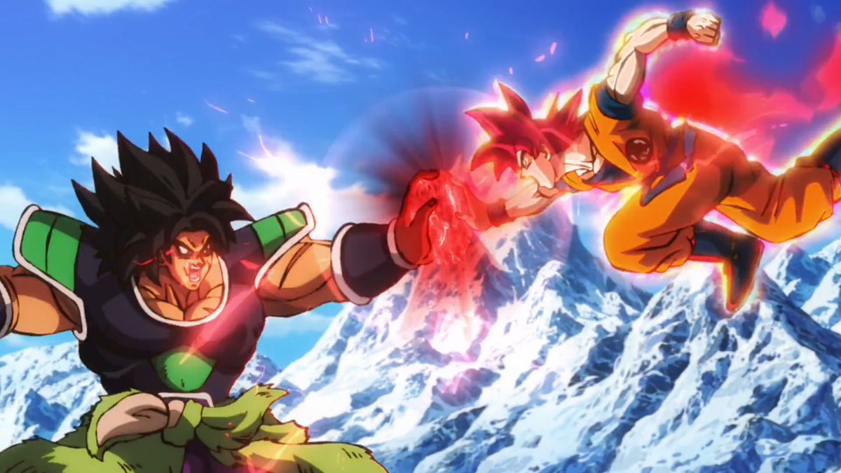 Goku vs Broly. 
