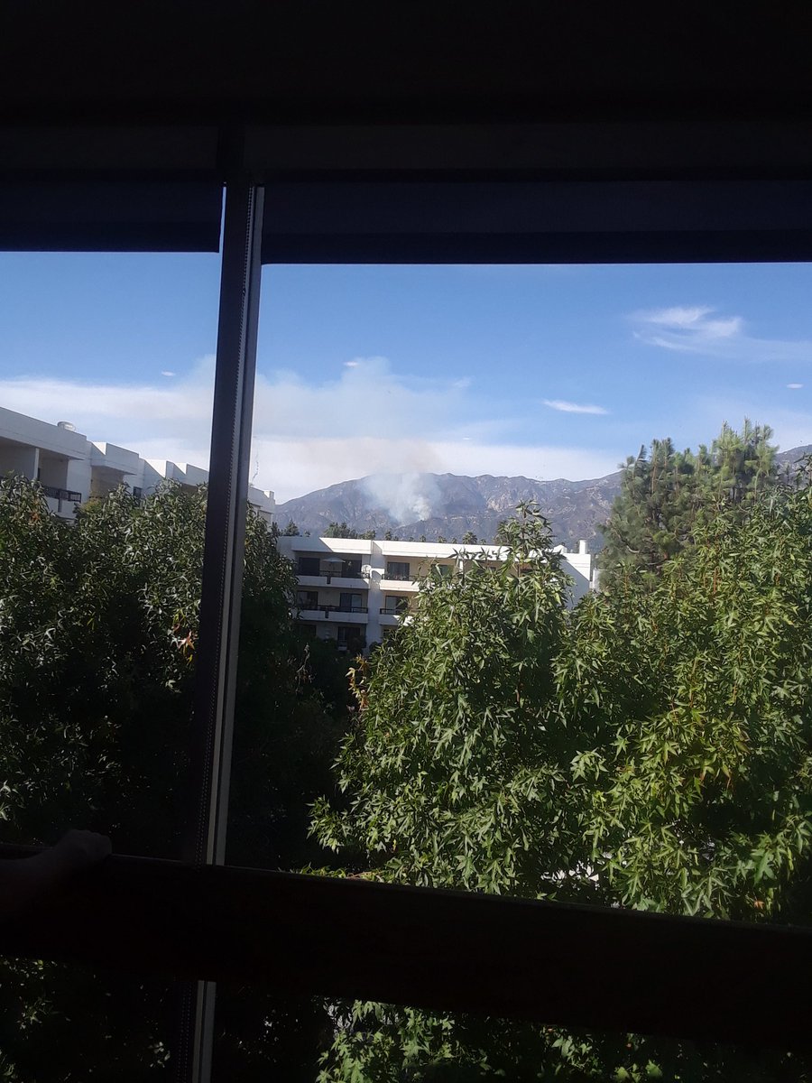 herter_wade's tweet photo. Fire above Pasadena, CA at 349PM PST https://t.co/T3vTlL6yJf