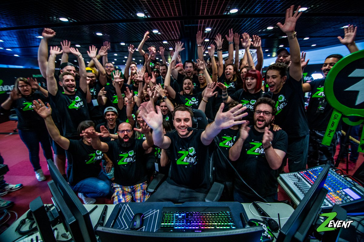 InfosFrancaises's tweet photo. #ZEVENT2019 : 56 gamers/streamers viennent de récolter plus de 3,5 millions d'euros pour l'Institut Pasteurs, durant un week-end qui a réuni la communauté gaming francophone. https://t.co/XRX4Pe5Bfz
