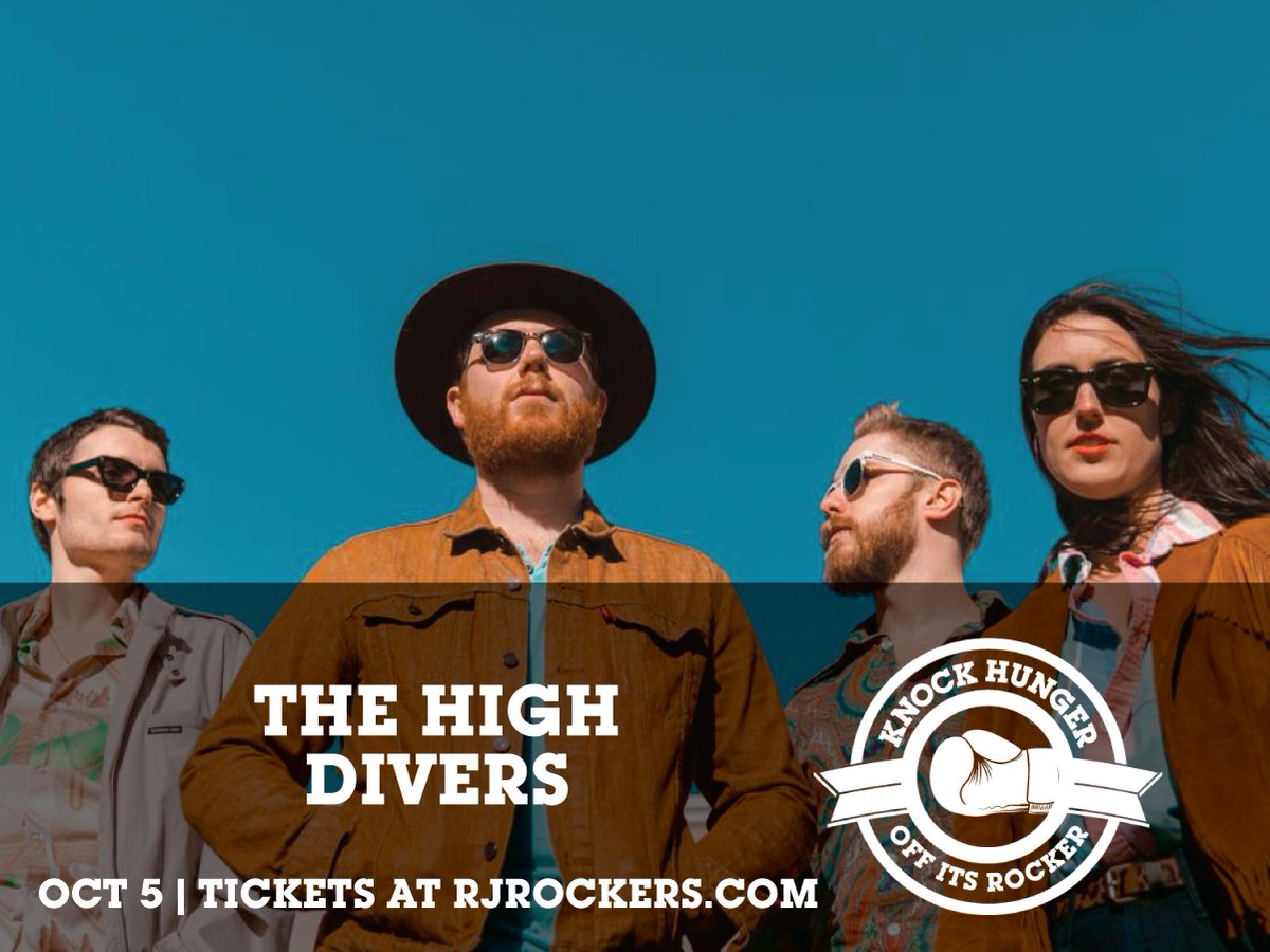 We’ve got an insane music line-up including The High Divers for our first-ever ROCKTOBERFEST October 5th! Get your tkts now at rjrockers.com 
#rjrockersbrewery #rjrocktoberfest #downtownspartanburg #onespartanburg #supportlocal #knockhunger