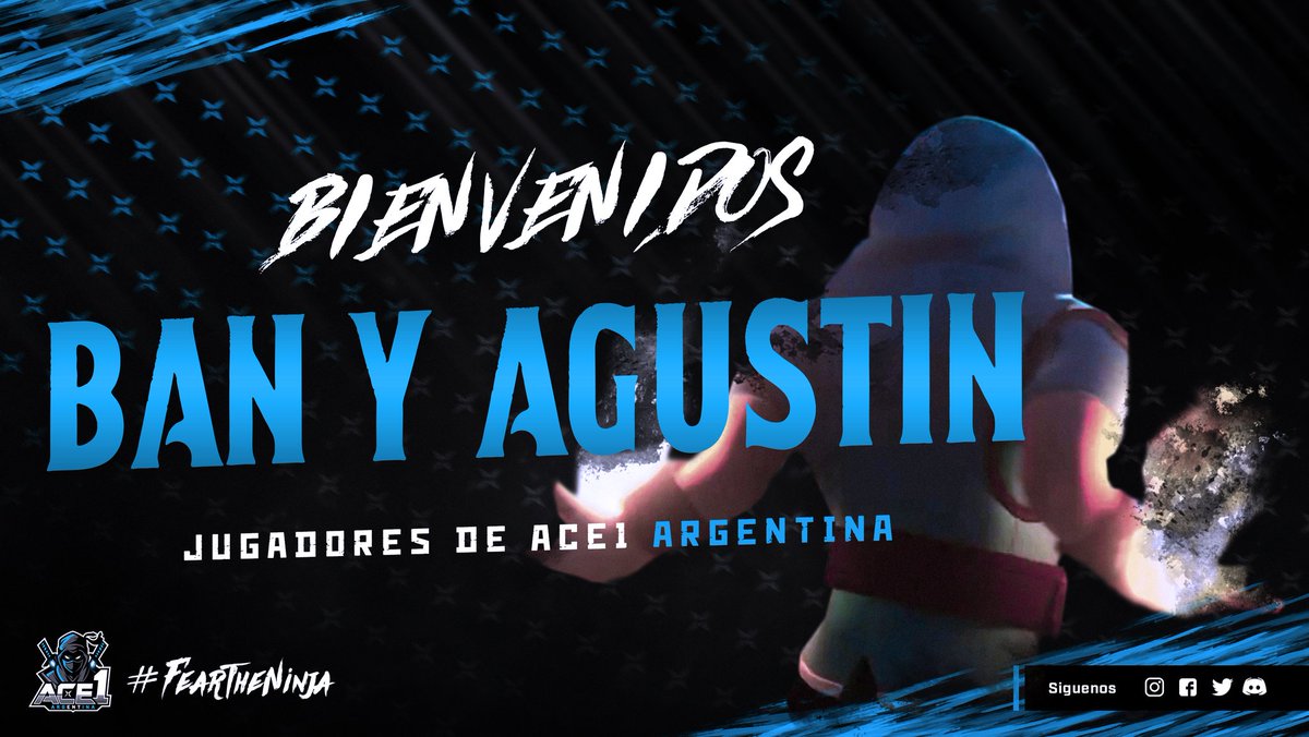 El partido de hoy es muy especial ya que significa el debut oficial en ACE1 de nuestras dos nuevas incorporaciones. Bienvenidos @Bansito_CR y @AgustinCr21.