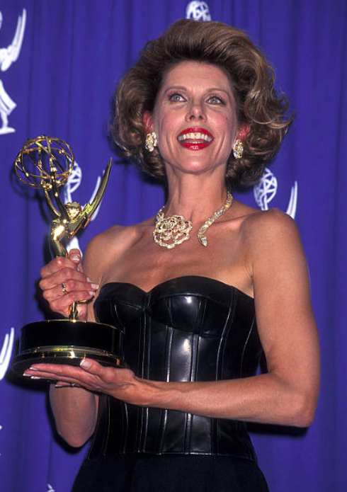baranskithings's tweet photo. christine baranski holding her emmy award (1995) #Emmys2019 https://t.co/7DNKITyKPN