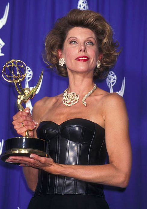 baranskithings's tweet photo. christine baranski holding her emmy award (1995) #Emmys2019 https://t.co/7DNKITyKPN