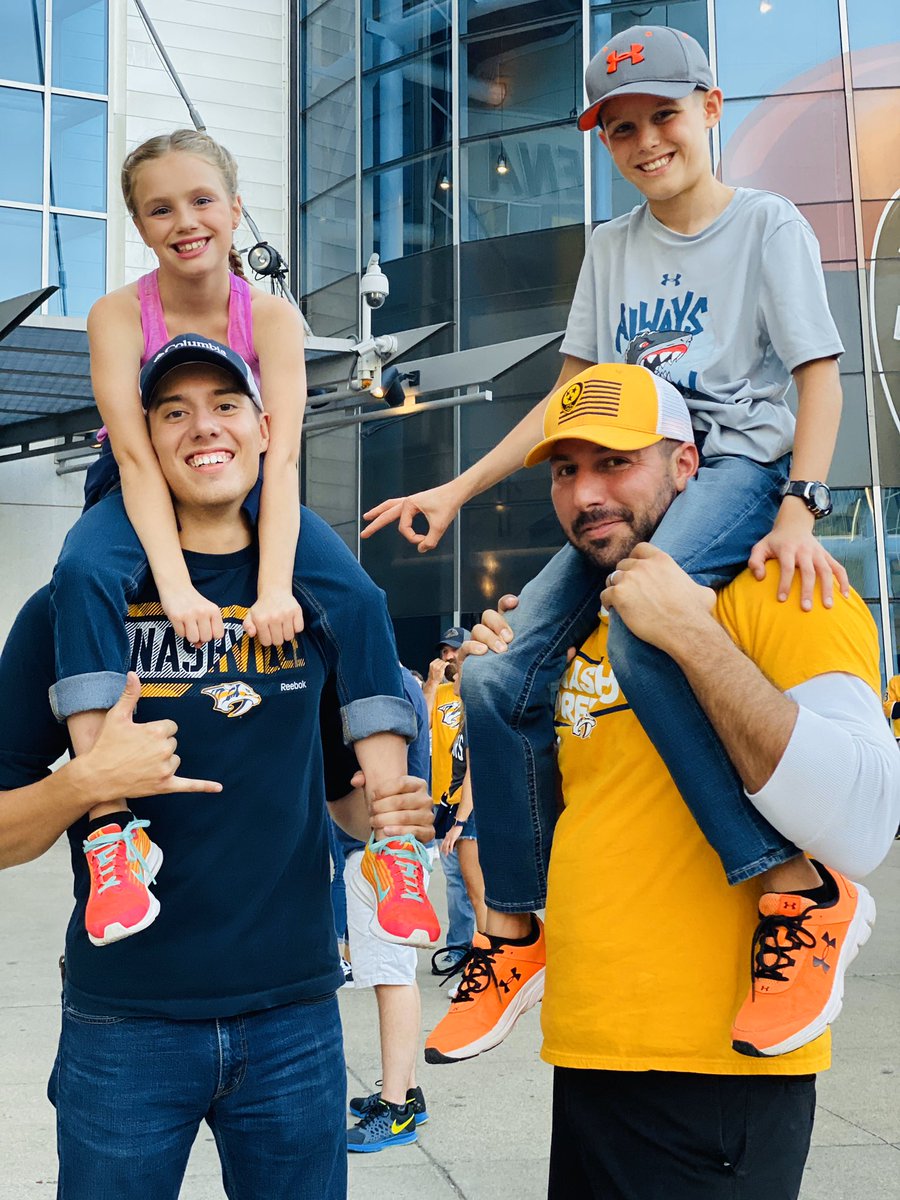 acmacd's tweet image. #Nashville #Predators #familytime #MakingMemories
