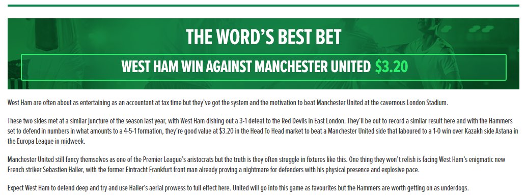 Just the Hammers doing West Ham things. #WHUMUN