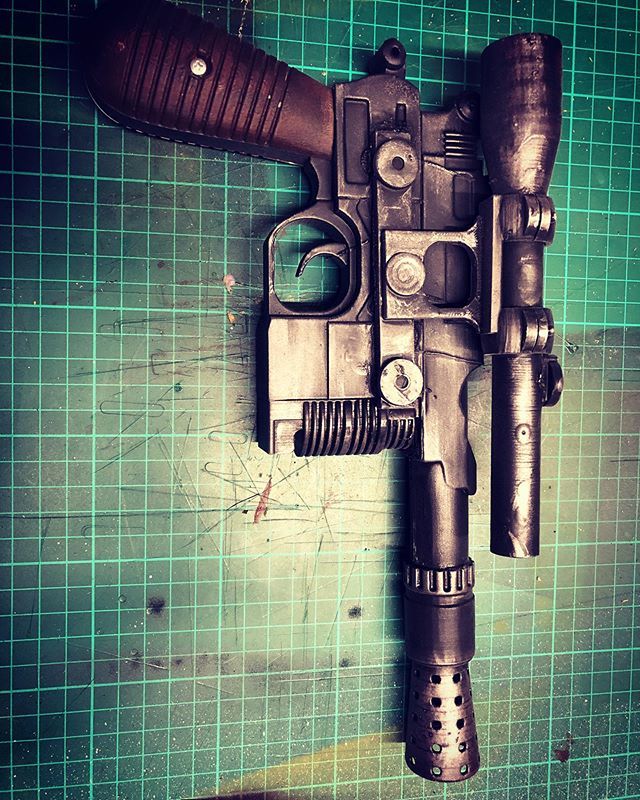 NickyDanino's tweet photo. I like to make stuff. And I get to use a lot of it in my outreach work. #academichobbies #TheLeveragedPhD #outreach #StarWars #3Dprinting https://t.co/09qi0kHCat https://t.co/gYSnGr9DW2