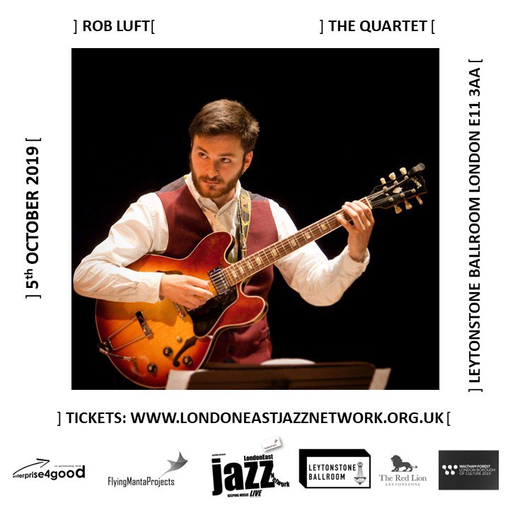 London East Jazz Network // #JazzEast (@londoneastjazz) on Twitter photo Here's who's at #JazzEast #jazz Festival 5th October #Leytonstone #EastLondon @LeytonstoneBall <a href="/RedLionE11/">The Red Lion</a>
<a href="/fat_suit/">Fat-Suit</a>
<a href="/Rob_Luft/">Rob Luft</a> <a href="/WildCardCR/">Wild Card</a> <a href="/Tom_Warriors/">Tomorrow's Warriors</a> <a href="/e17jazz/">e17jazz</a> <a href="/deebyrnesax/">Dee Byrne</a> <a href="/JazzSonus/">SonusJazz</a> #xhosacole <a href="/jayphelpsmusic/">Jay Phelps</a>
Need tickets? Want to volunteer?Links in Bio! Here's who's at #JazzEast #jazz Festival 5th October #Leytonstone #EastLondon @LeytonstoneBall <a href="/RedLionE11/">The Red Lion</a>
<a href="/fat_suit/">Fat-Suit</a>
<a href="/Rob_Luft/">Rob Luft</a> <a href="/WildCardCR/">Wild Card</a> <a href="/Tom_Warriors/">Tomorrow's Warriors</a> <a href="/e17jazz/">e17jazz</a> <a href="/deebyrnesax/">Dee Byrne</a> <a href="/JazzSonus/">SonusJazz</a> #xhosacole <a href="/jayphelpsmusic/">Jay Phelps</a>
Need tickets? Want to volunteer?Links in Bio!