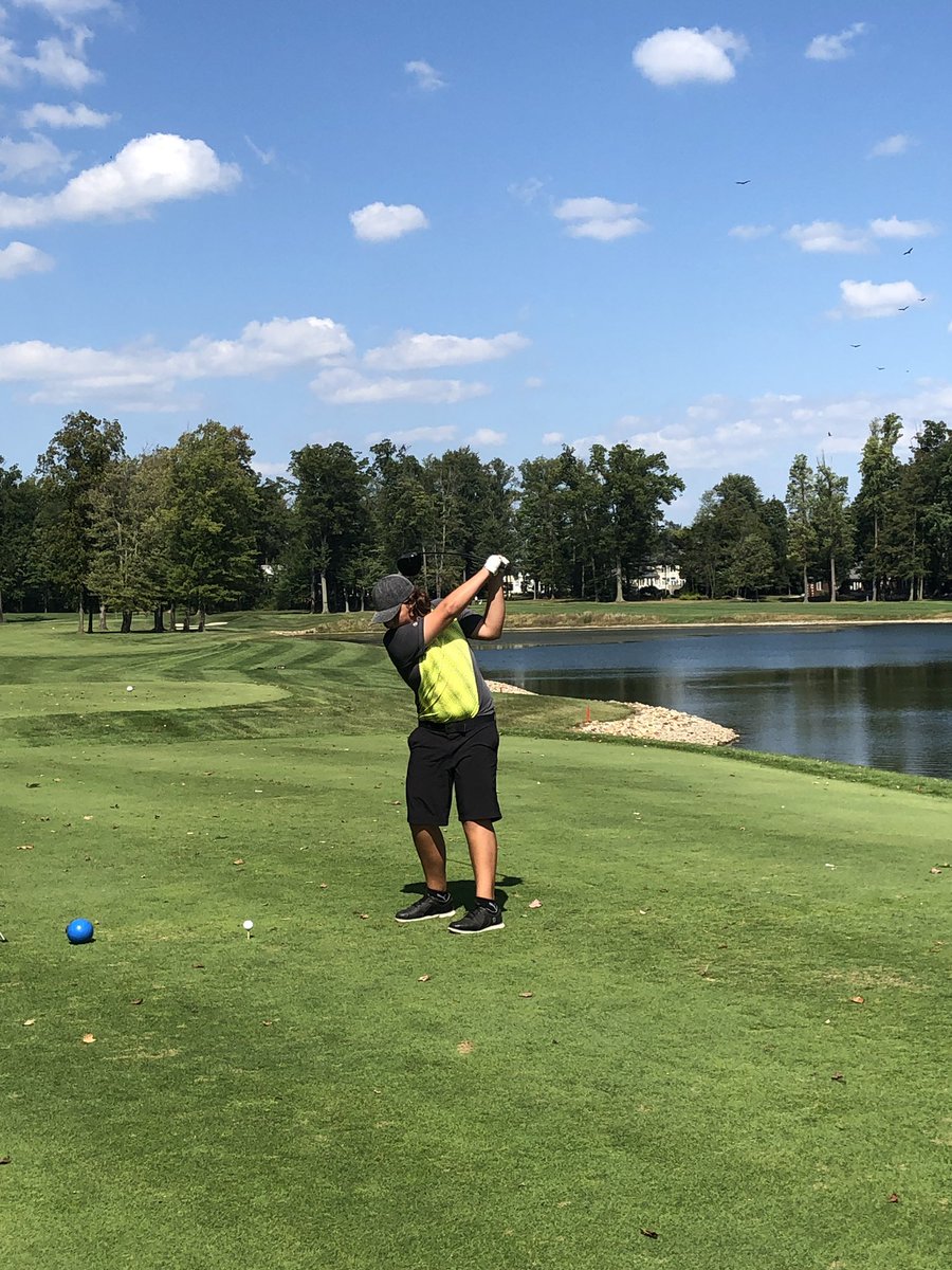 Nice day for golf today with some beautiful views. Tuning up for WRC tournament and sectionals. Thanks to Aurora and Barrington Golf Club for hosting!