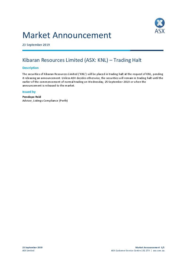 kibaranres's tweet image. Trading Halt $KNL - bit.ly/30mF1ys