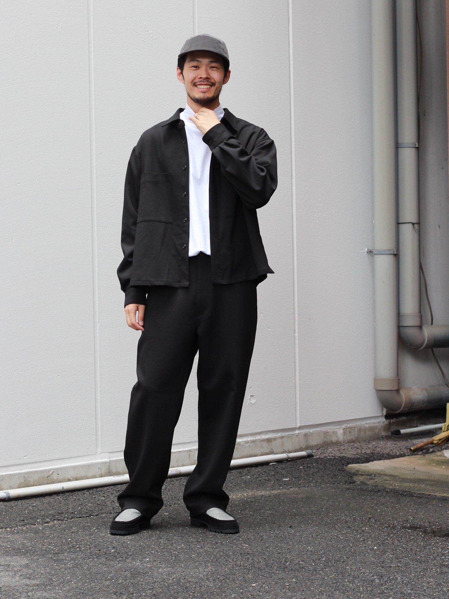 【半額】 ユニバーサルプロダクツ ウールセットアップ スーツ