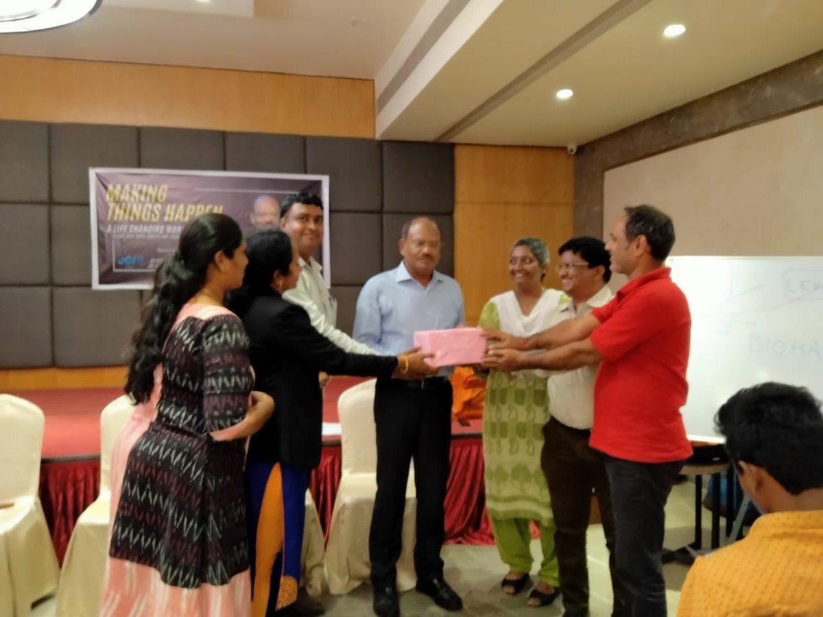 JciSteel's tweet photo. #JCIVizagSteelCity Organised MAKING THINGS HAPPEN Training program along with #JCIVizagFemiPower by Past National President #KVRatnam sir in #HotelQualityINN Kurmannapalem #Vizag #Visakhapatnam #Ukkunagaram #Zone4JCIindia #JCI #JCIindia https://t.co/oCOgWvF50E
