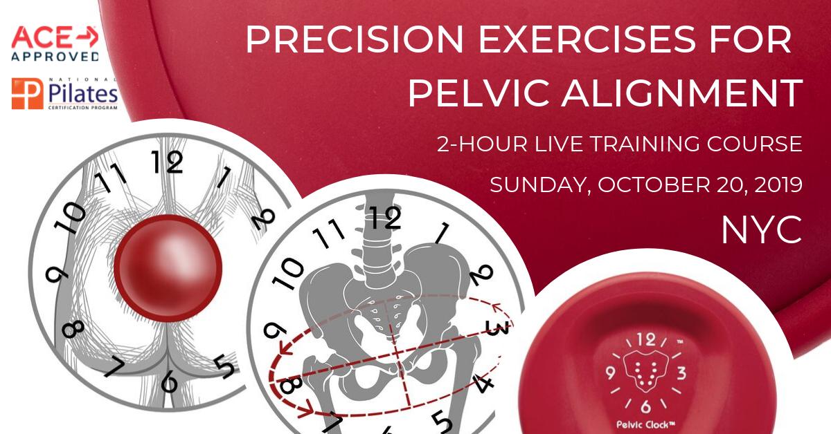 PelvicClock's tweet photo. In this training course, you will learn how to effectively address the misalignment of the pelvis by properly performing Pelvic Clock® Precision Exercises, and adapt pelvic alignment exercises to different fitness levels. https://t.co/v74fCMHA8c #pilates #personaltrainer https://t.co/GBeSaBYsmf