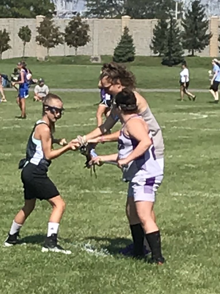 Brought back so many awesome memories watching my girl Claire play at my alma mater......did countless sprints on this very field ! <a href="/NiagaraWLAX/">Niagara Women's Lax</a> ♥️🥍