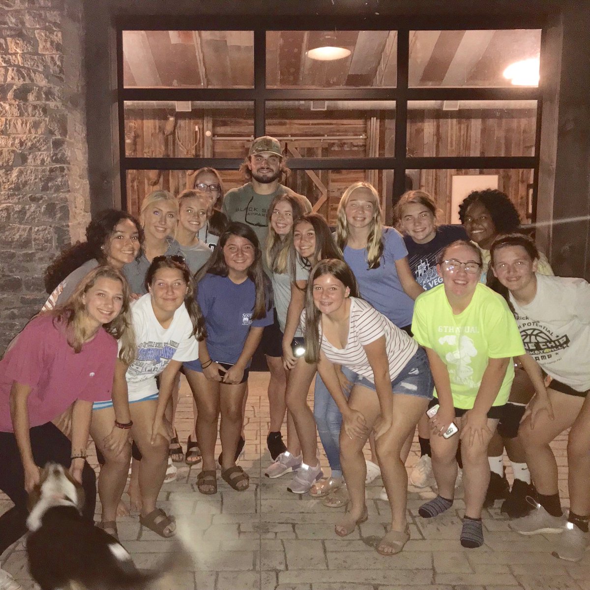 Oh... we also hung out with our friend @KashDaniel15 😎 #ladyjaguarsoccer