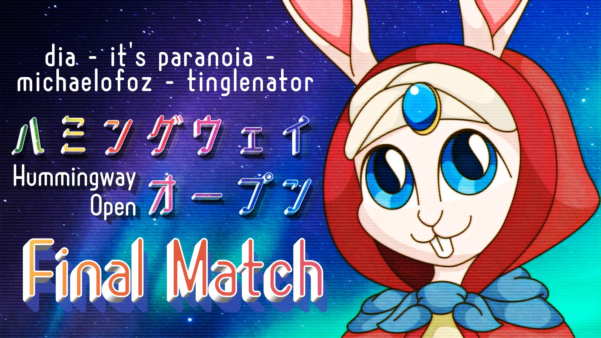 Final Fantasy Iv Free Enterprise On Twitter It Is The Hummingway Open Final Match Dia It S Paranoia Michaelofoz And Tinglenator Made Their Way Through Four Rounds To Be Here And We Ll Have