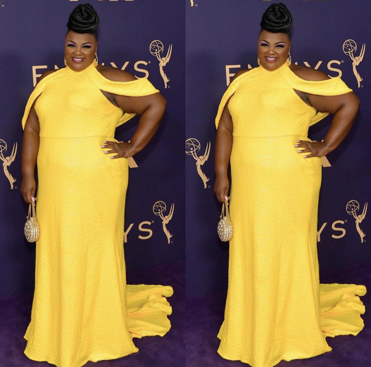 CSiriano's tweet image. 💛💛💛💛💛 #NicoleByer #emmys Bright, bold and beautiful!