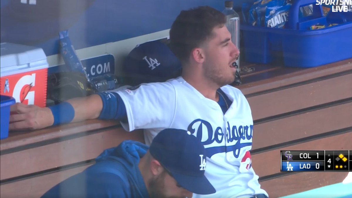 “So I’m like, Thumper, I get because his foot thumps. And Flower’s all ironic right, because she’s a skunk. But what does Bambi mean? And then I realized, maybe it’s like ‘bam, his mom is dead.’”~Deep Thoughts with Cody Bellinger~