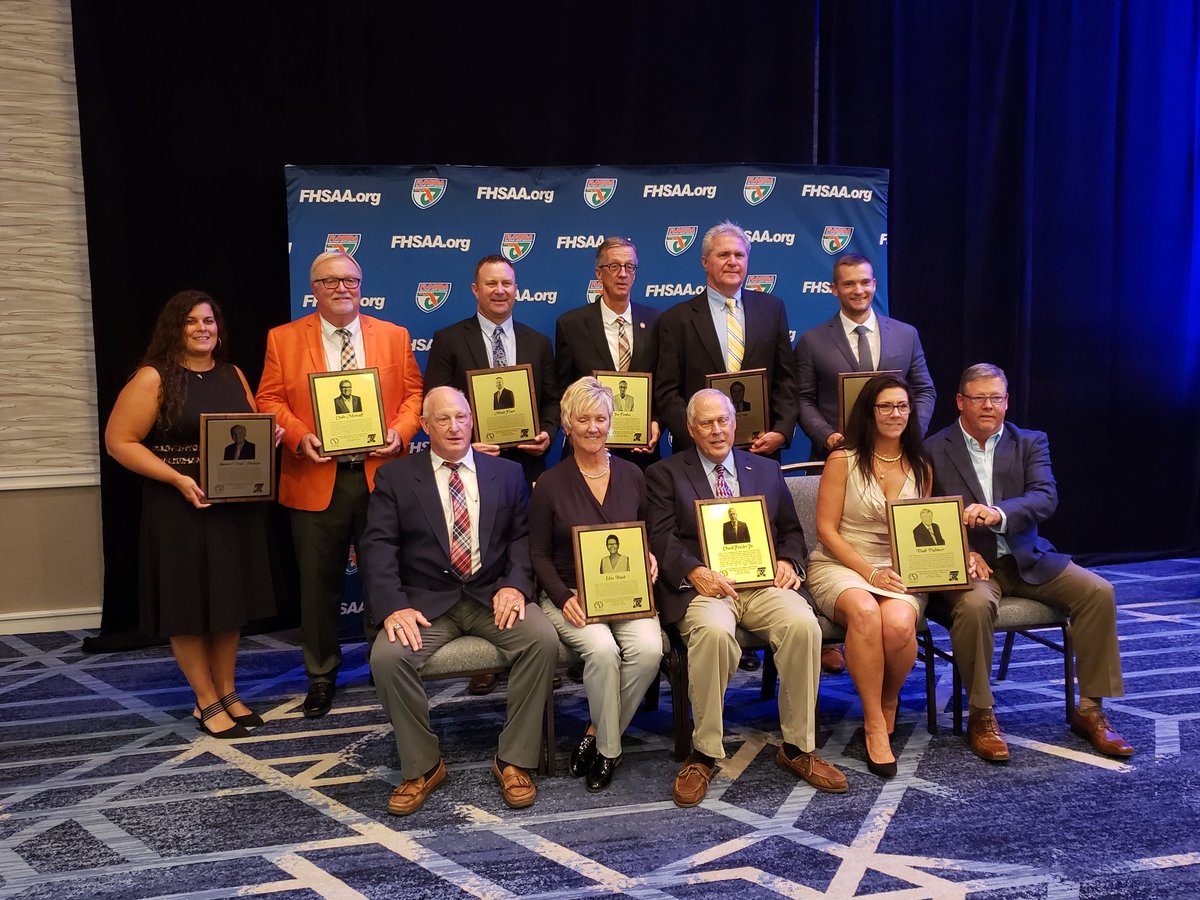 Such a great night! We welcome the 29th Annual FHSAA Hall of Fame Inductees!