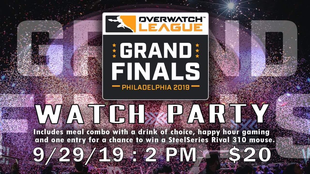 Next Sunday watch the @overwatchleague finals w/ us <a href="/SpecOpsGamingAR/">Spec Ops Gaming Lounge</a>. #watch #eat #win
