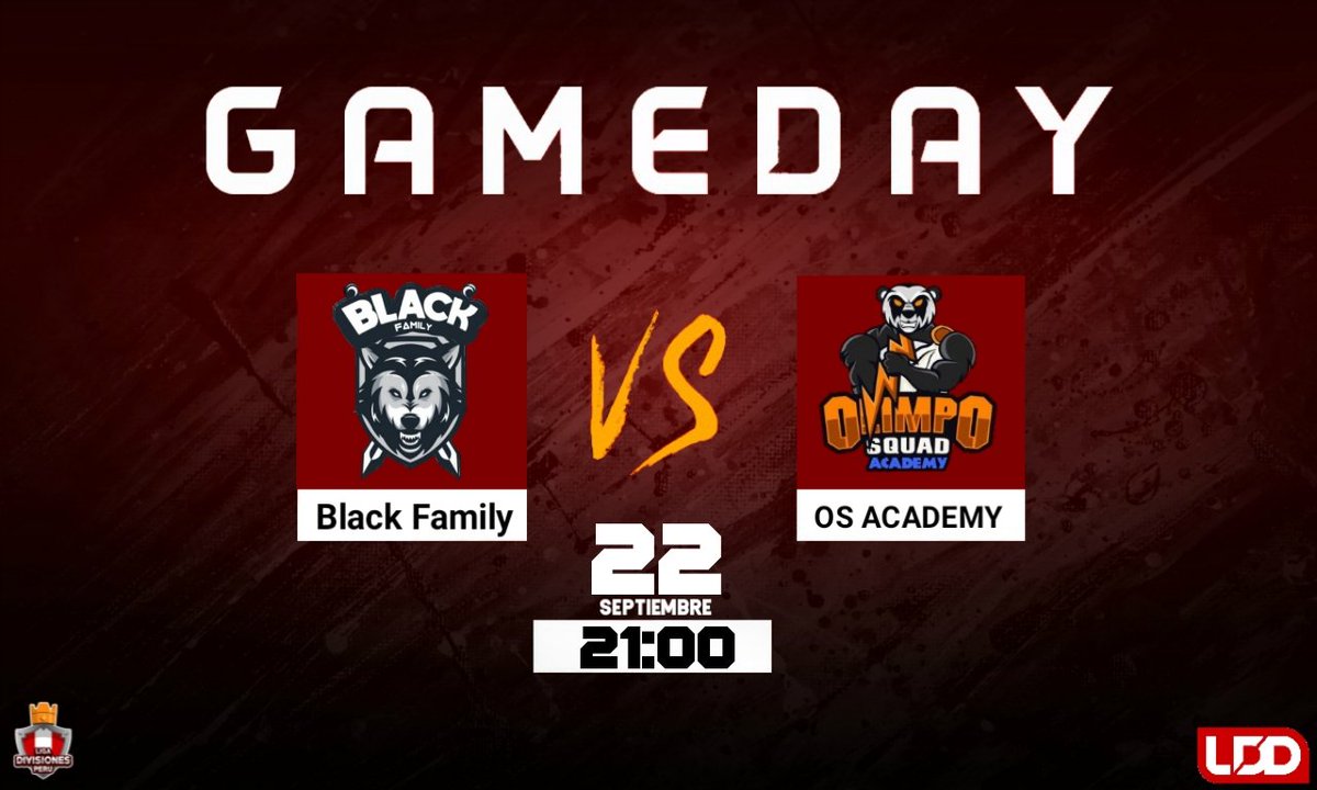 Ahora si empiezo con los casteos y con un encuentro de equipos peruanos😎

<a href="/BlackFamilyCR/">Black Family</a> 🆚 <a href="/OSAcademy_CR/">Olimpo Squad Academy⚡️</a> por la @LigaDivisionPE 

Link del directo: youtube.com/watch?v=TzPlKf…