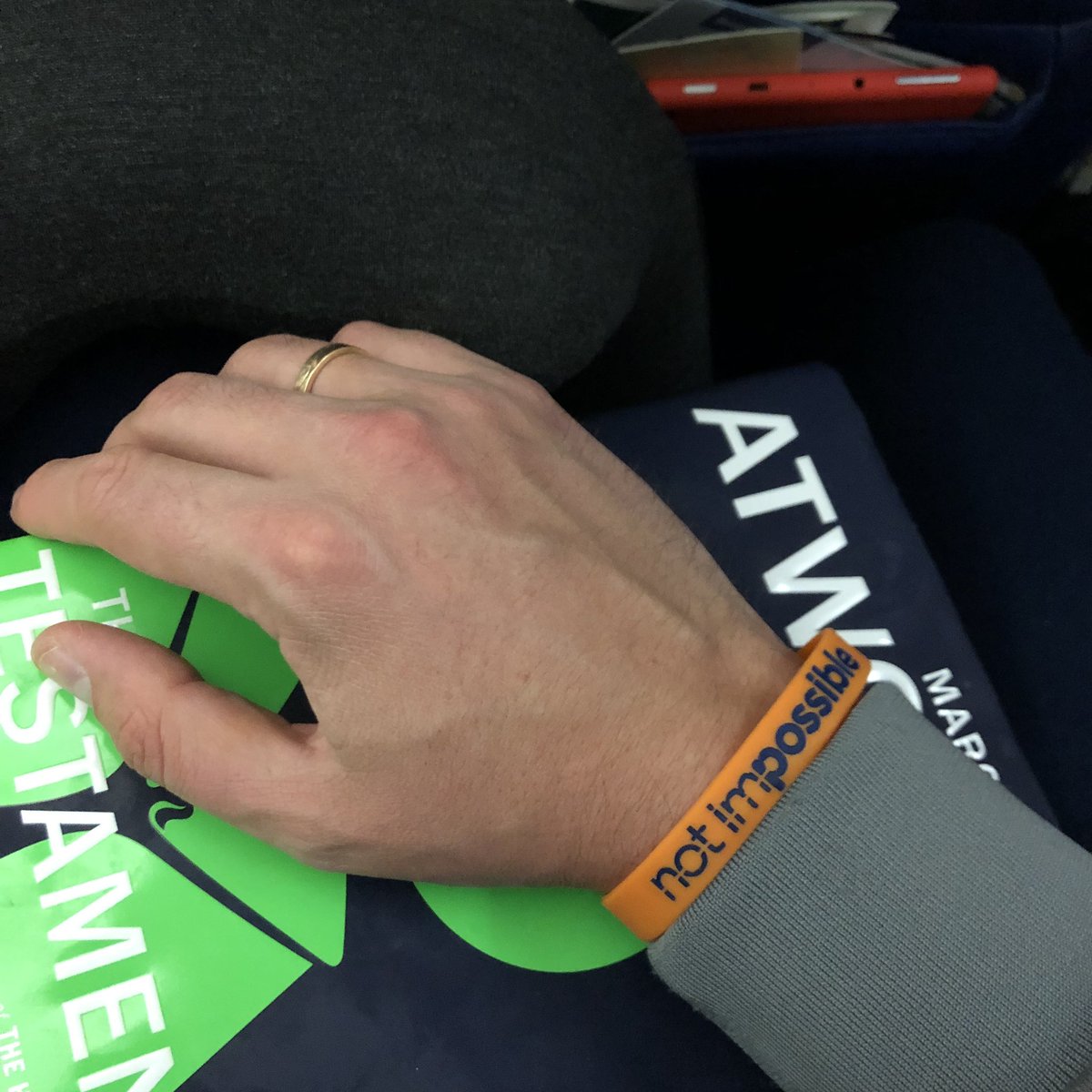 jeb223's tweet image. Venice-bound for a big week at @NotImpossible. Looking forward to sharing the story of this project when the time is right 🧡🧠 #HelpOneHelpMany