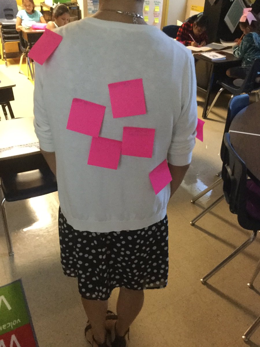 HaileyDullnig's tweet photo. We were on the hunt for outer character traits of Mrs. Smith... we found them! #traithunting #collabisthebest @NISDMead @WeGoPublic @ThirdGradeMead #rootedmead https://t.co/HG4AuZF5oY