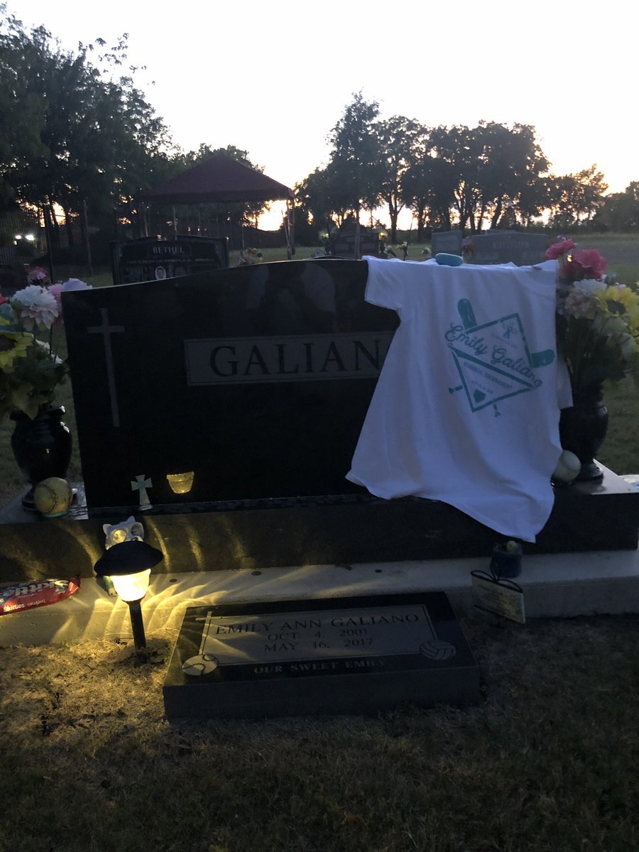 TrentBrown71's tweet photo. The 1st Annual Emily Galiano Memorial tournament was a huge success!  I had one more t-shirt delivery to make tonight. https://t.co/xK6Qt5NcAI