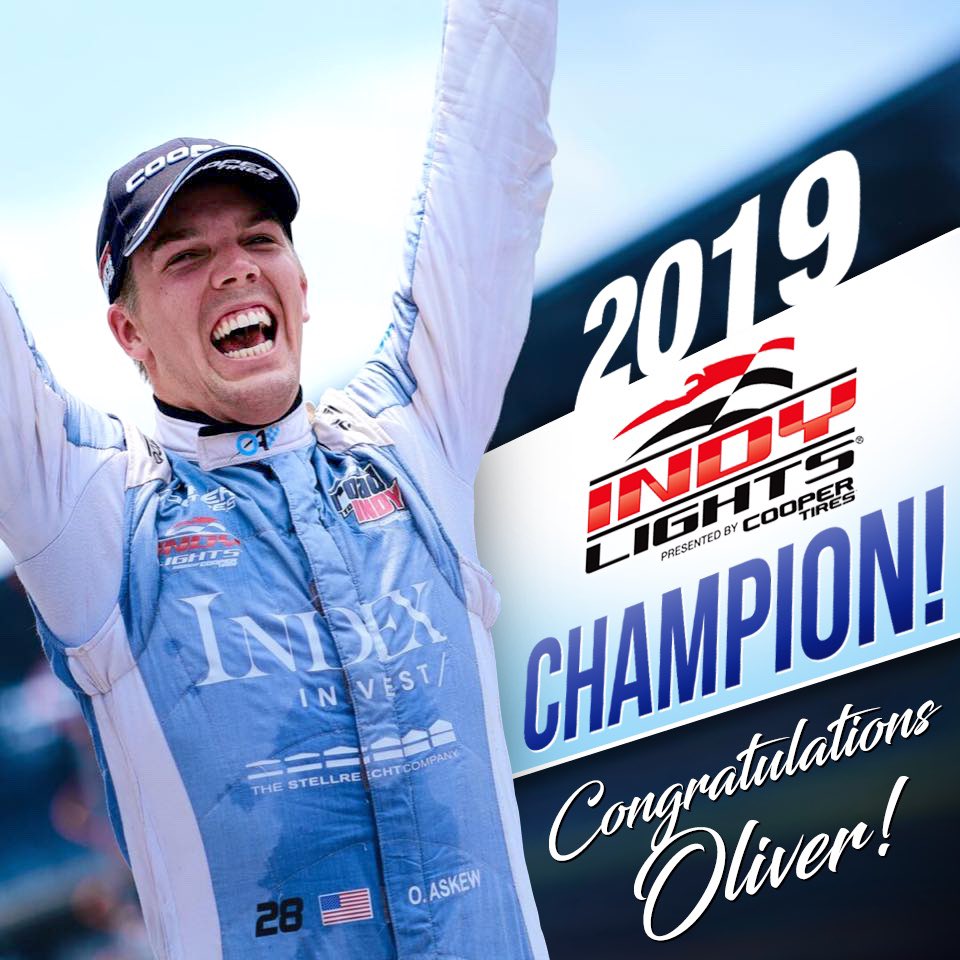 Congratulations @oliveraskew !!! 🏁🏆🏎💨☝🏻
#oliveraskew #indylights #andretti