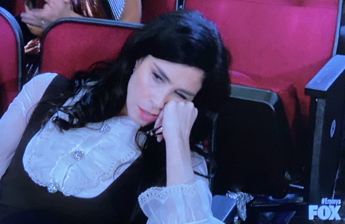 Sarah Silverman loses the Emmy, but wins the #Emmys
