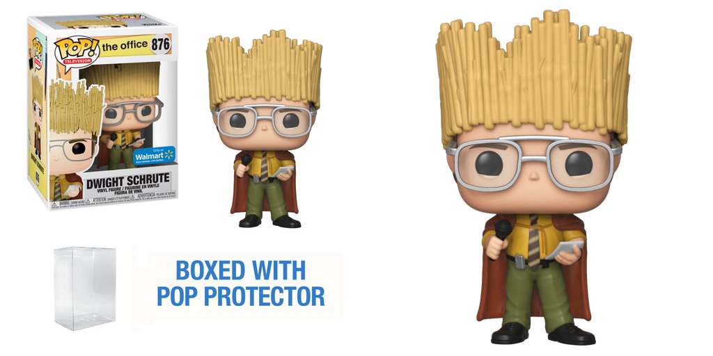 dwight schrute hay king funko pop