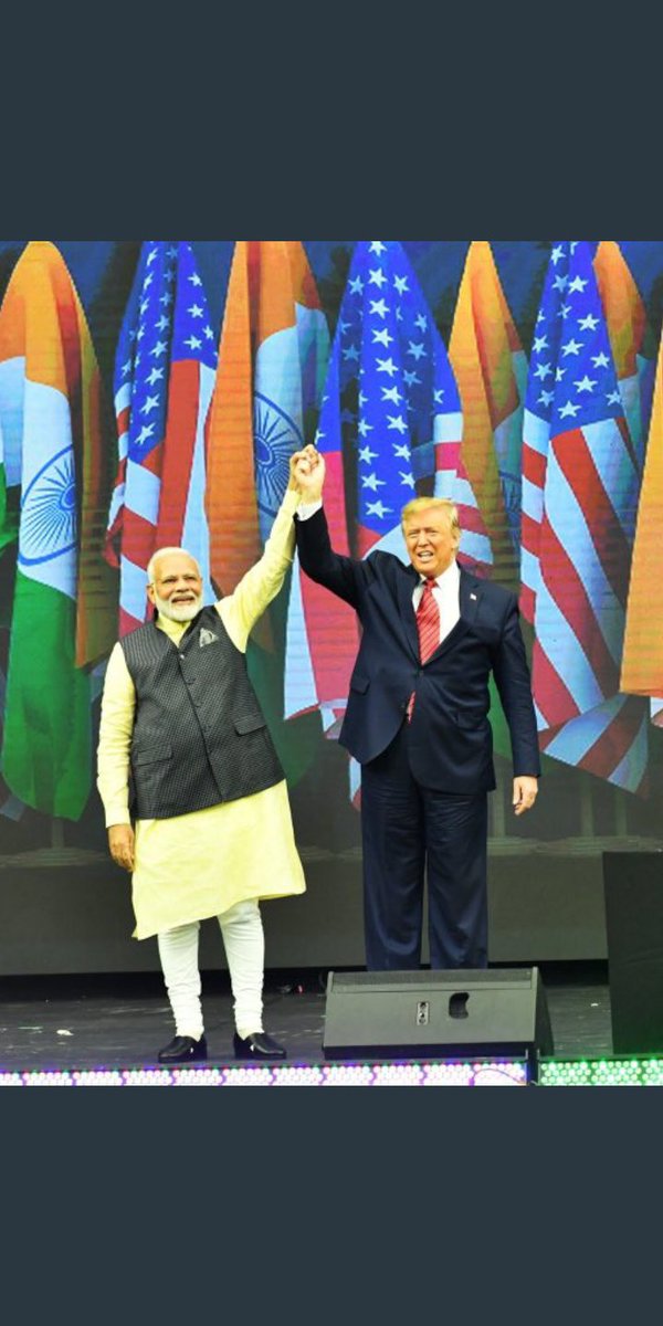 Sandip_karli's tweet photo. Kudos,
The leadership of world largest democracies &amp; global political leaders @realDonaldTrump &amp; @narendramodi on single platform to share their vibs to make world better place to live / to endup Islamic terrorism / to make footprint of India as world leader. #HowdyModi #Houston https://t.co/kMcRWClyWj