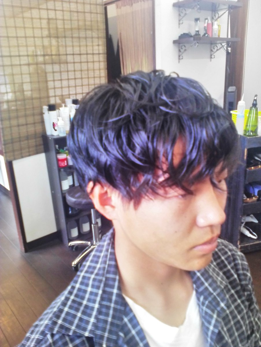 Hair 癒庵 Twitterren マッシュスタイル パーマ 重めのマッシュ