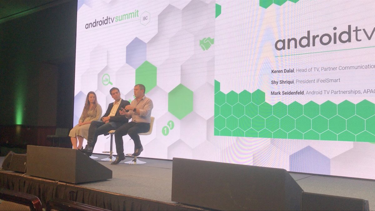 IFeelSmart's tweet photo. Recap : iFeelSmart takes the stage at #IBC2019 : Super Aggregator, Google Play Movies for Operator, Addressable TV, Google Assistant Cloud to Cloud, #androidtv ... - https://t.co/3mVp8oFkTT https://t.co/7PTTQE3stI