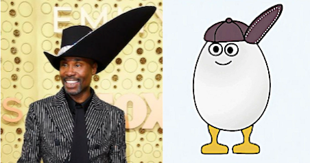 skydether's tweet photo. i thought i saw that hat before. #BillyPorter💕
#StephenJones must be an #EggBird fan like me!
#Pose #Emmys2019 #EmmysRedCarpet #BabyTV https://t.co/RJwiPDV7T2
