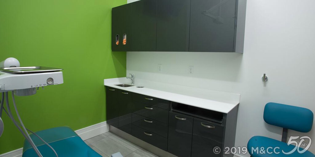 MCCdental's tweet photo. MCC’s specialty is Custom Cabinets.  That means there are no limitations to what we can manufacture. At MCC we can build the perfect custom furniture solution for your dental practice, regardless of shape or size. #MCC50 #CustomDentalCabinets #MccDental #CustomDesign #Innovation https://t.co/NQmL10AEe3